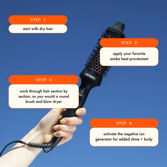 Amika Blowout Babe Thermal Ionic Brush