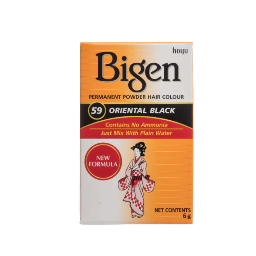 Bigen Oriental Black Permanent Hair Dye