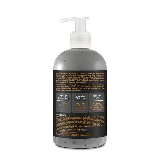 Shea Moisture African Black Soap Bamboo Charcoal Balancing Conditioner