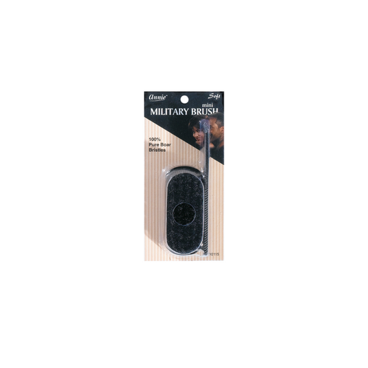 Annie Soft Mini Military Boar Bristle Brush & Comb Set Another Beauty Supply Company