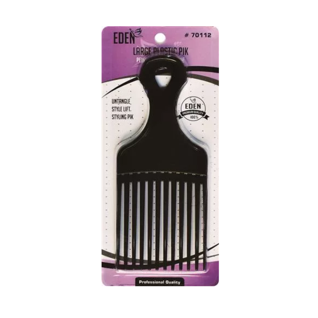 Eden Large Plastic Afro Comb