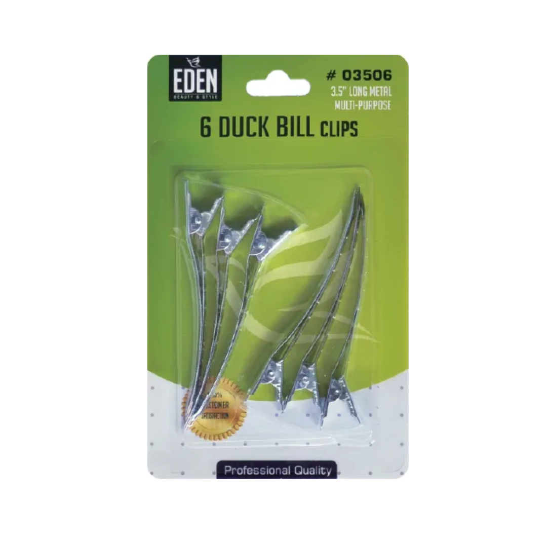 Eden Duck Bill Metal Hair Clips