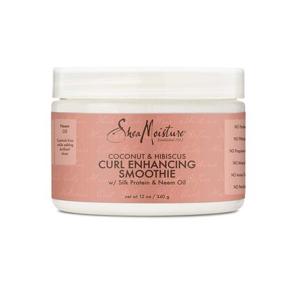 Shea Moisture Coconut & Hibiscus Curl Enhancing Smoothie 12oz Another Beauty Supply Company