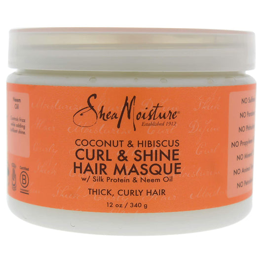 Shea Moisture Coconut & Hibiscus Curland Shine Hair Masque