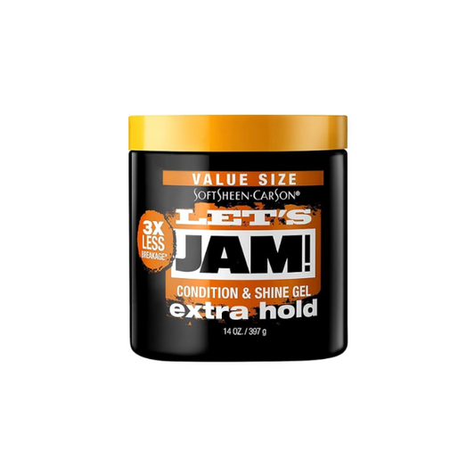 Let's Jam Condition & Shine Extra Hold Gel 14oz