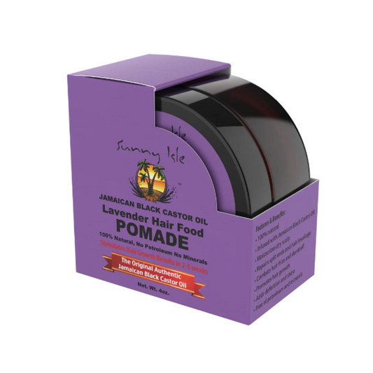 Sunny Isle Jamaican Black Castor Oil Lavender Hair Food Pomade