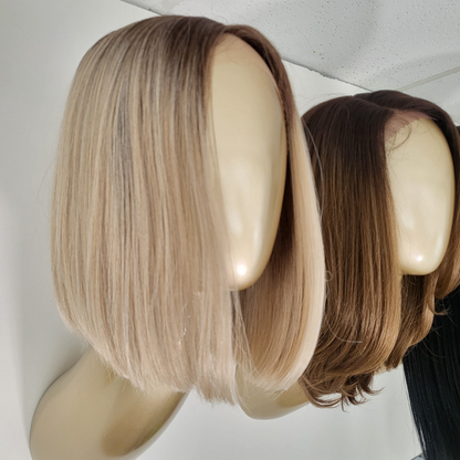 Spotlight Premium Kayla Human Hair Blended Lace Wig