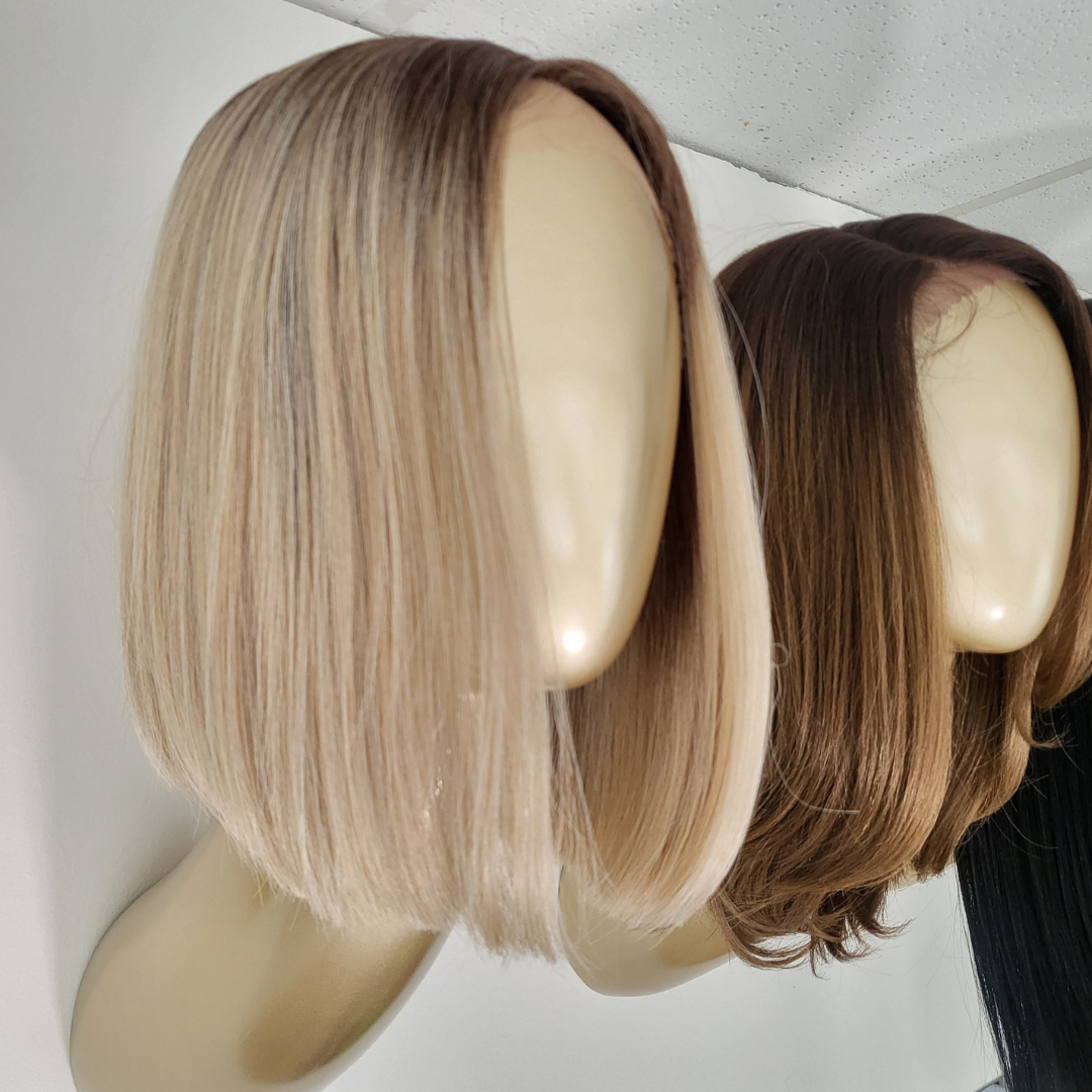 Spotlight Premium Kayla Human Hair Blended Lace Wig