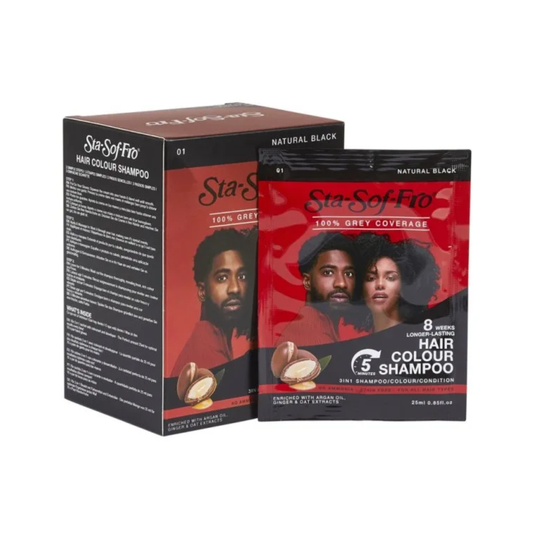 Sta Sof Fro Natural Black Hair Colour Shampoo