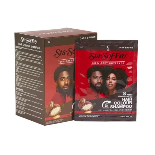 Sta Sof Fro Dark Brown Hair Colour Shampoo