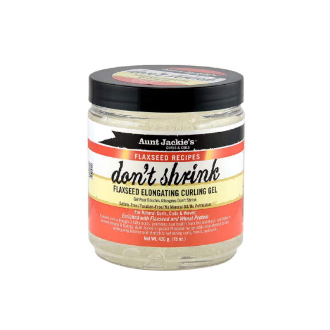 Aunt Jackie's Flaxseed Don't Shrink Elongating Curling Gel