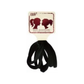 Eden Nylon Black Hair Bands 20cm