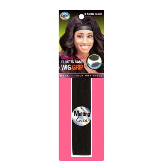 Qfitt Black Lace Wig Grip Melt Band