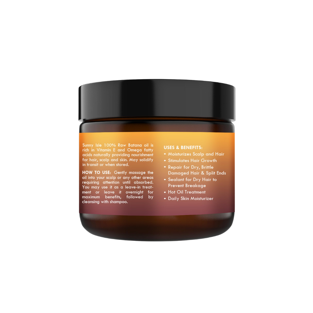 Sunny Isle 100% Raw and Pure Batana Oil 2oz