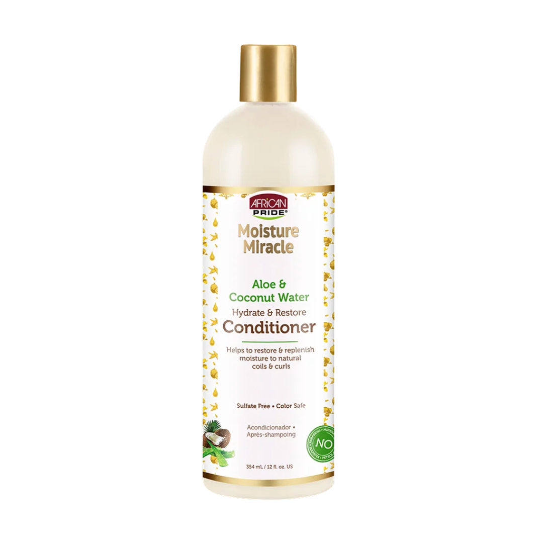 African Pride Moisture Miracle Aloe and Coconut Water Conditioner