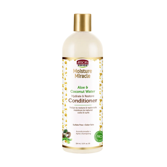 African Pride Moisture Miracle Aloe and Coconut Water Conditioner