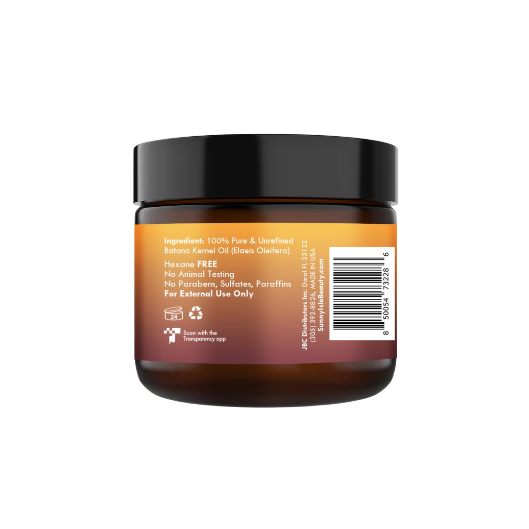 Sunny Isle 100% Raw and Pure Batana Oil 2oz