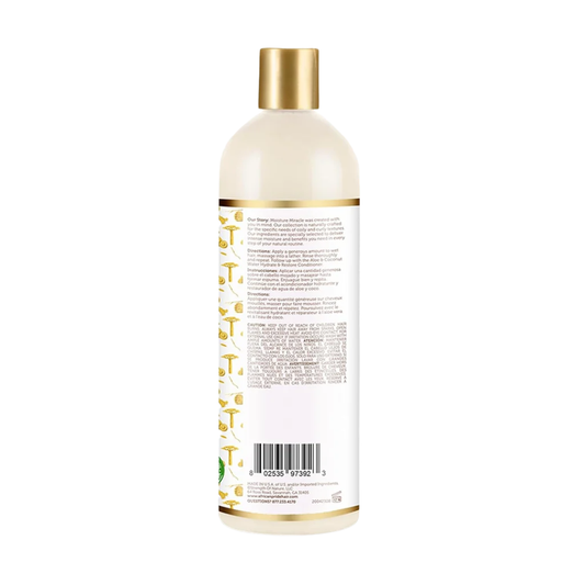 African Pride Moisture Miracle Aloe and Coconut Water Shampoo