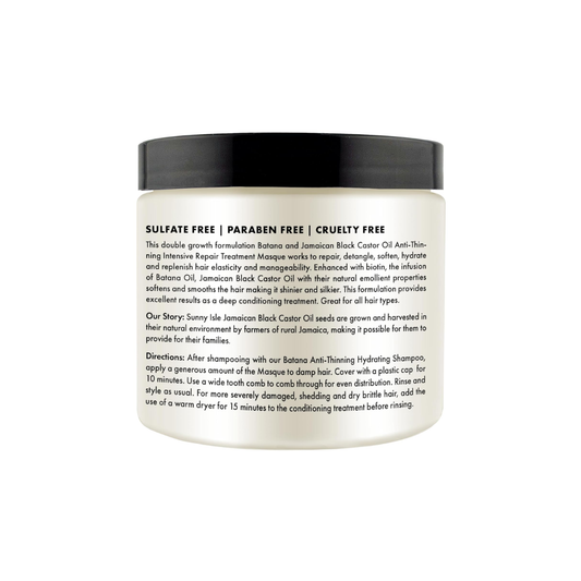 Sunny Isle Batana Anti-Thinning Intensive Repair Masque 16oz