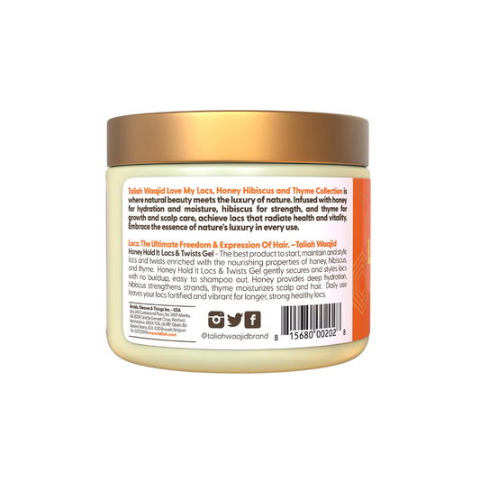 Taliah Waajid Love my Locs Honey Hold It Locs & Twist Gel