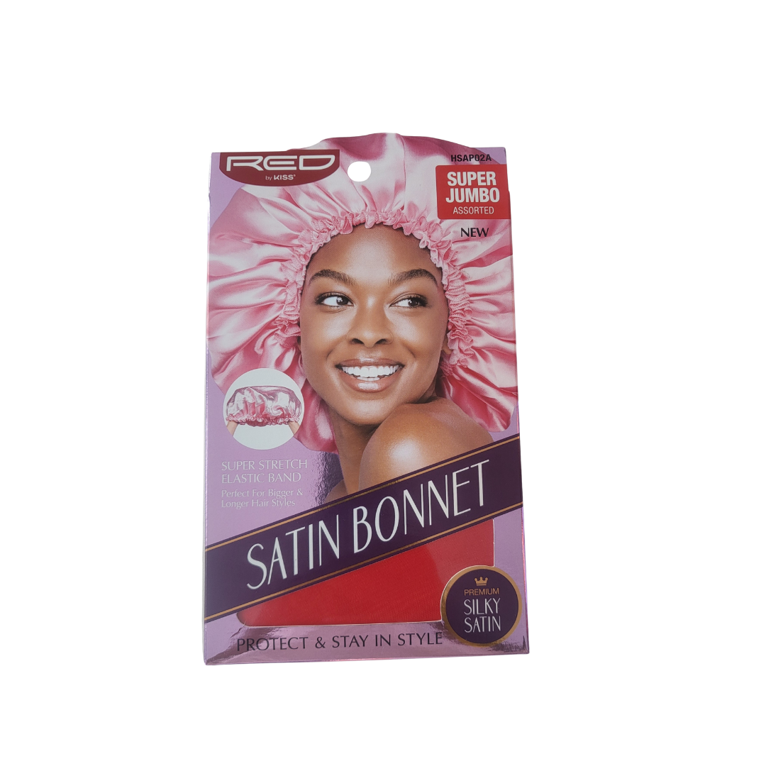 Red by Kiss Silky Satin Super Jumbo Bonnet