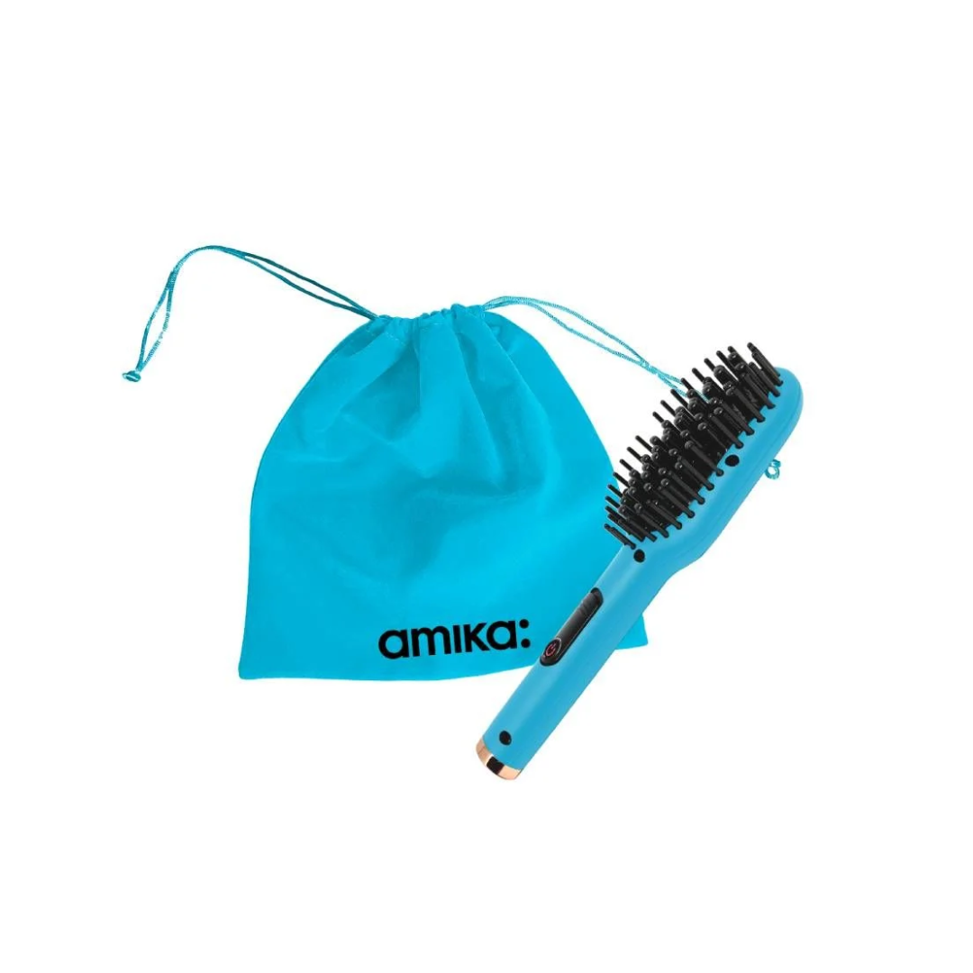 Amika Polished Perfection Travel Straightening Brush 2.0
