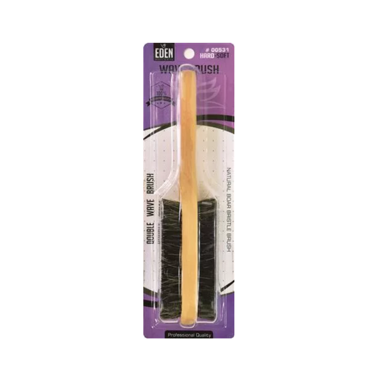 Eden 2 Sided Hard & Soft Wave Brush