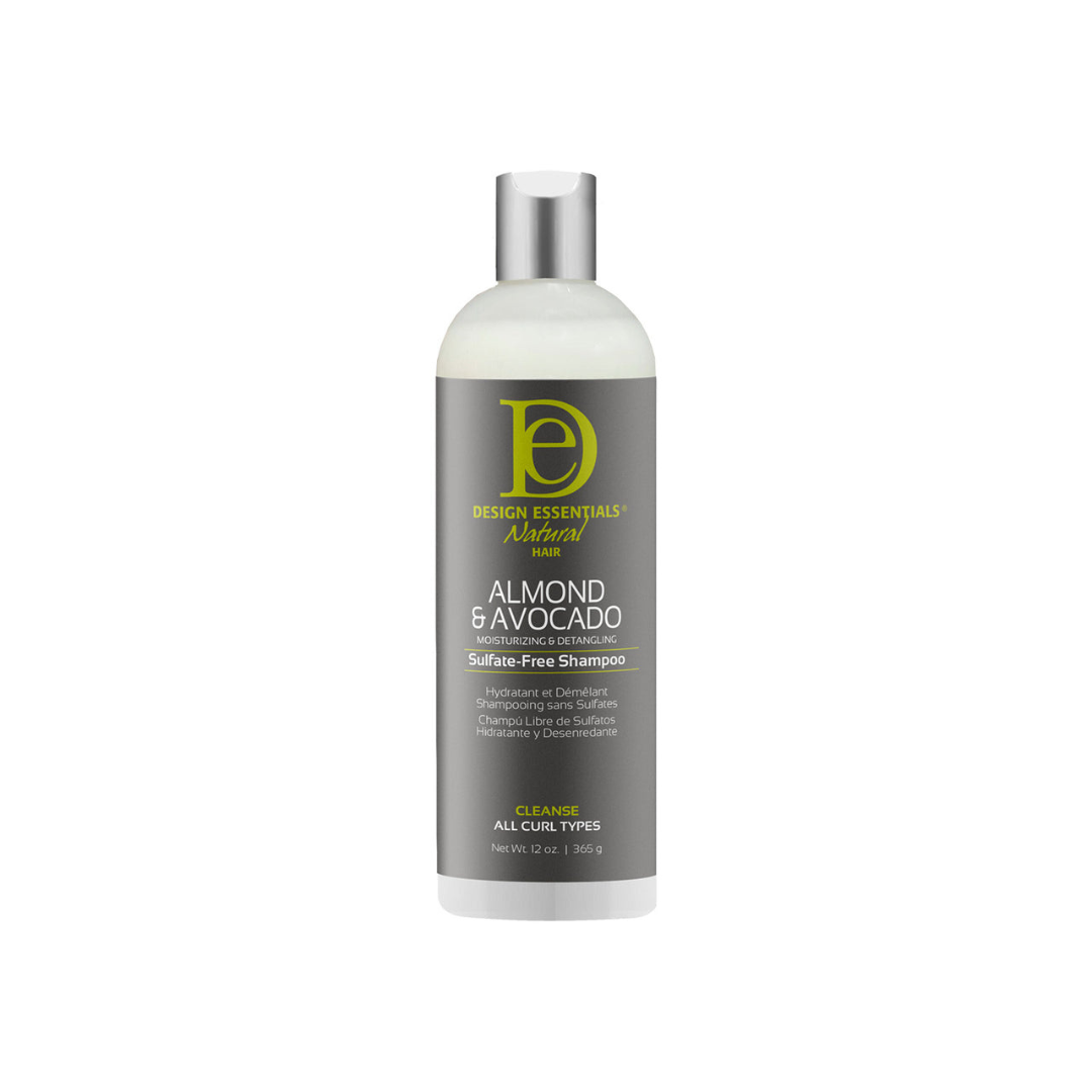 Design Essentials Almond & Avocado Detangling Shampoo 12oz