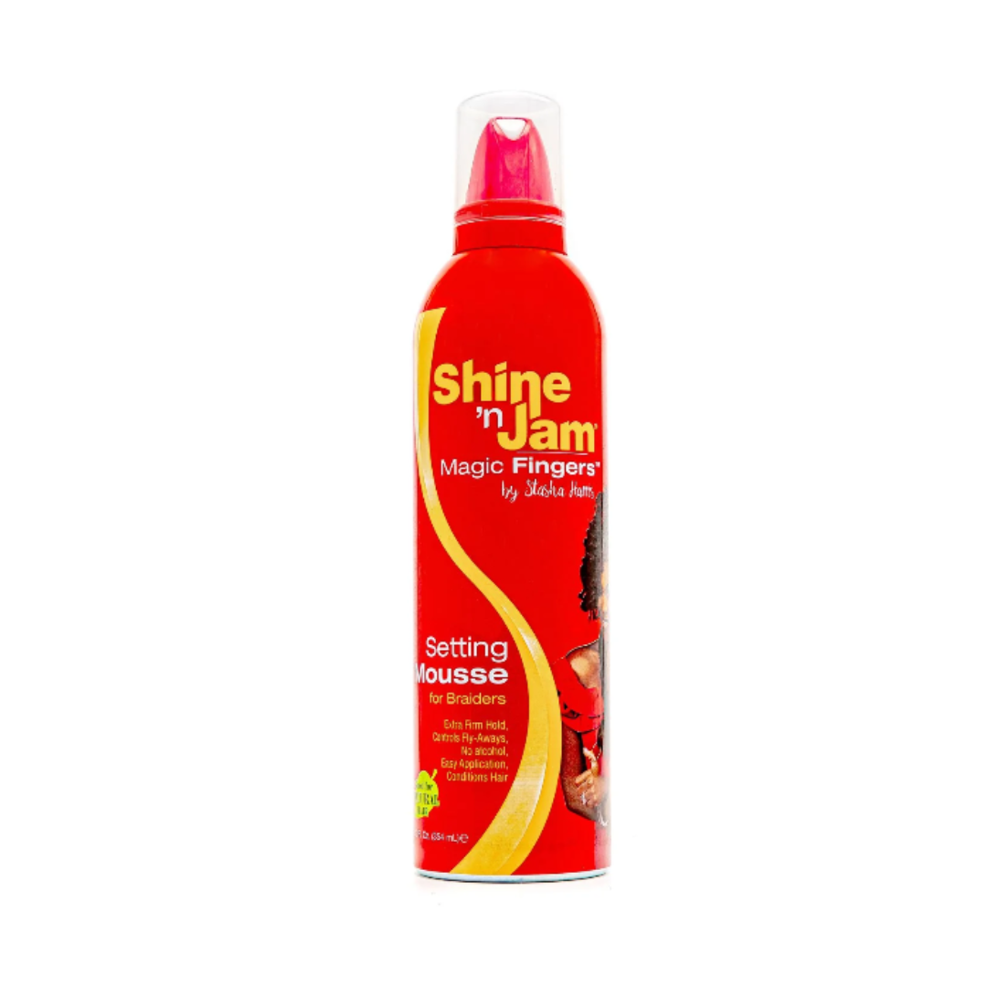 Shine 'n Jam Magic Fingers Setting Mousse for Braids