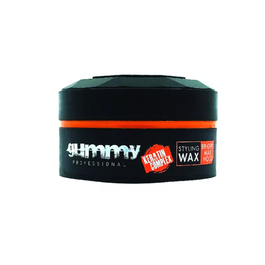 Gummy Bright Max Hold Styling Wax Orange