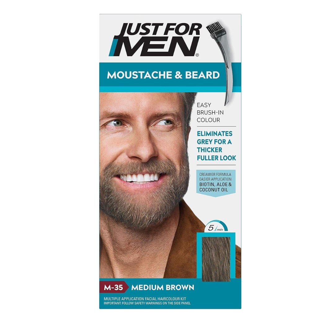 Just for Men Medium Brown Moustache and Beard Hair Dye