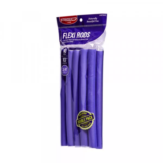Red by Kiss 3/4 Inch Flexi Rod Hair Rollers