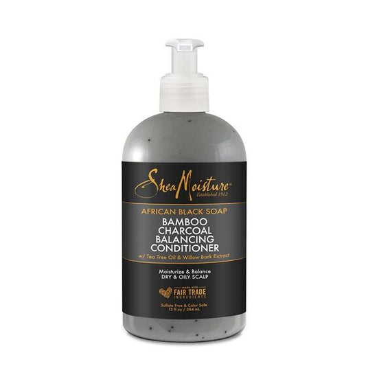 Shea Moisture African Black Soap Bamboo Charcoal Balancing Conditioner