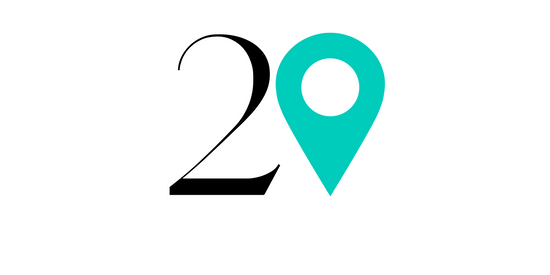 Number 2 representing the 2nd step when placing orders via deliveroo