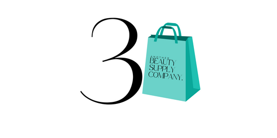Number 3 representing the 3rd step when placing orders via deliveroo