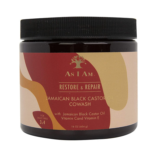 As I Am Restore & Repair Jamaican Black Castor Oil Co-wash
