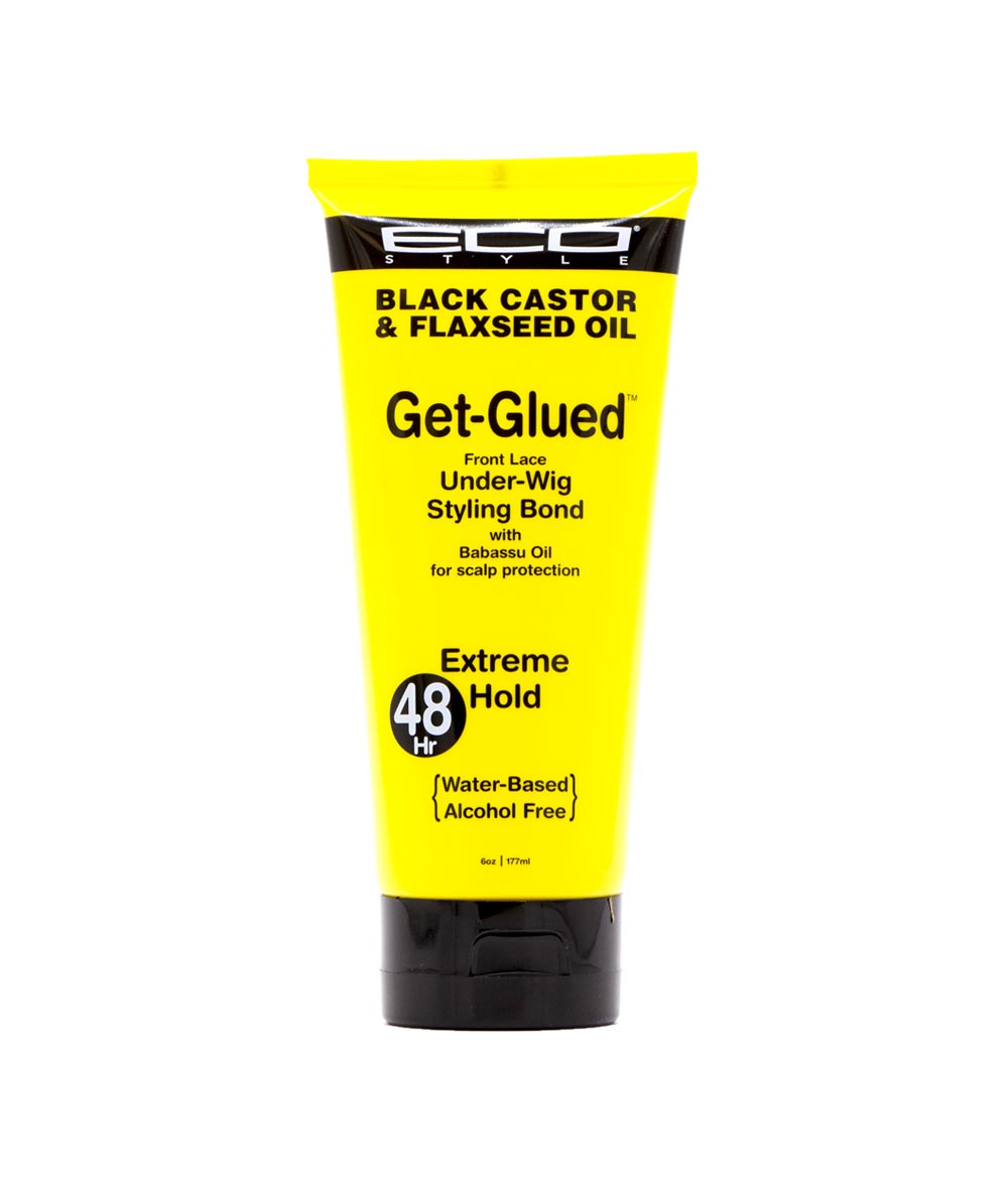 Eco Style Black Castor & Flaxseed Oil Get-Glued Extreme Hold Another Beauty Supply Company