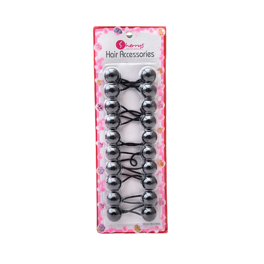 Girls Black Hair Bobbles