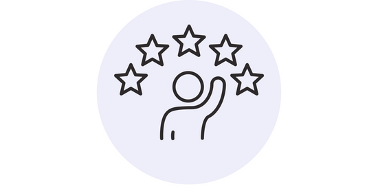 5 star rating image representing our customer feedback