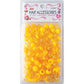 Joy Round Extra Large Two Tone Pastel Yellow Beads