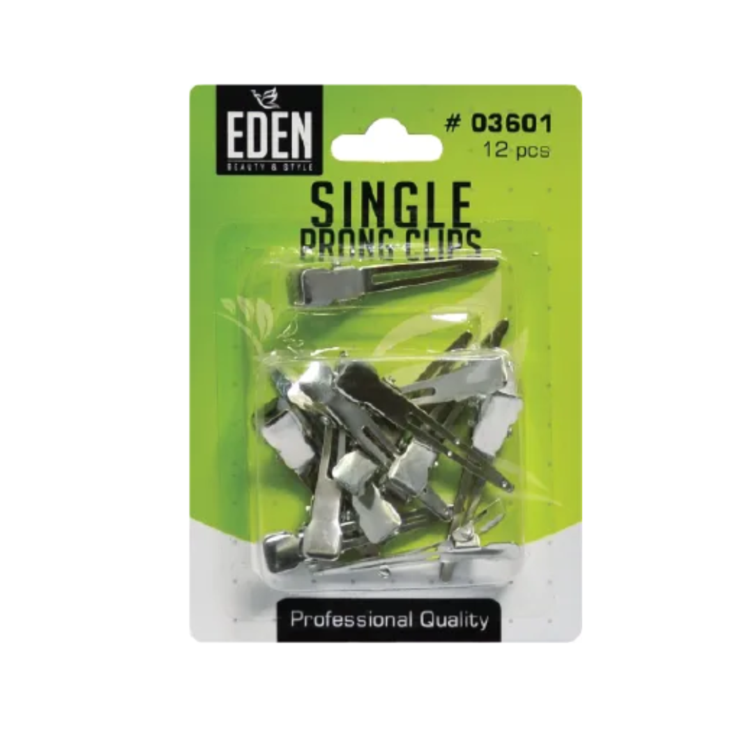 Eden Single Prong Metal Hair Clips