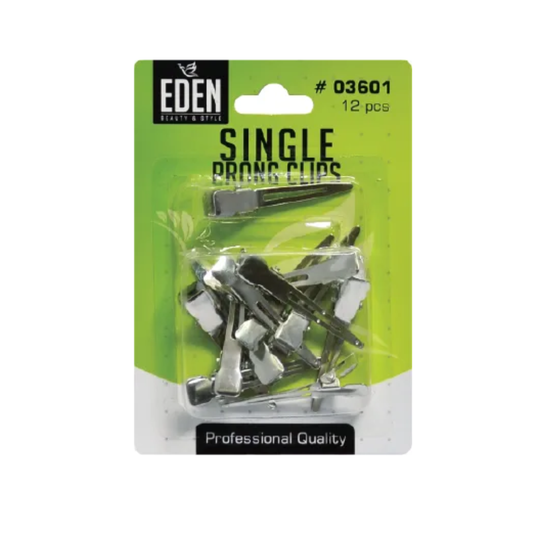 Eden Single Prong Metal Hair Clips